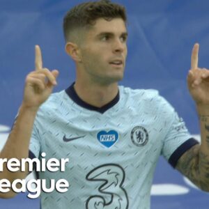 Christian Pulisic stays hot, doubles Chelsea lead v. Crystal Palace | Premier League | NBC Sports