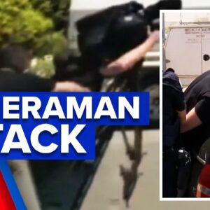 9 News cameraman bashed while on job | 9 News Australia