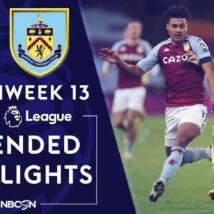Aston Villa v. Burnley | PREMIER LEAGUE HIGHLIGHTS | 12/17/2020 | NBC Sports