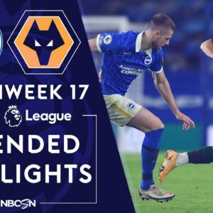 Brighton v. Wolves | PREMIER LEAGUE HIGHLIGHTS | 1/2/2021 | NBC Sports