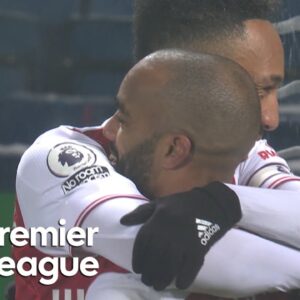 Alexandre Lacazette secures brace, extends Arsenal lead v. West Brom | Premier League | NBC Sports