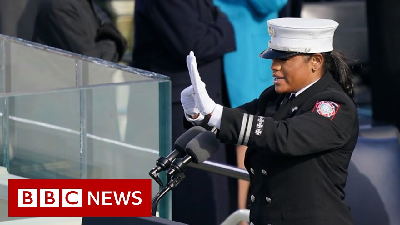 The Story Behind The US Inauguration's Sign Language Pledge Of