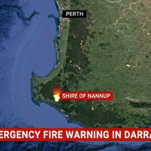 Emergency bushfire warning in place for blaze in Shire of Nannup, WA