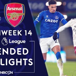 Everton v. Arsenal | PREMIER LEAGUE HIGHLIGHTS | 12/19/2020 | NBC Sports