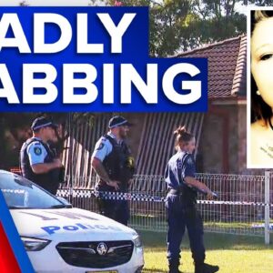 Woman accused of stabbing father to death | 9 News Australia