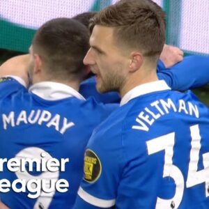 Aaron Connolly gets Brighton into the lead against Wolves | Premier League | NBC Sports