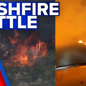 Blaze rages out of control in WA | 9 News Australia