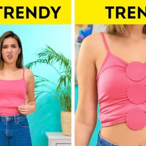 Trendy Hacks to Make You Look Like a Star || 5-Minute Clothes Transformation Ideas!