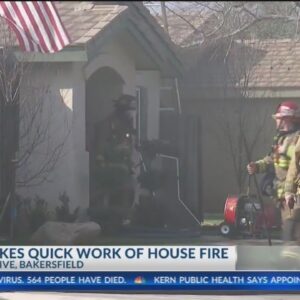 KCFD puts out fire at NW Bakersfield home