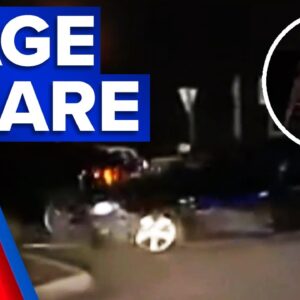 P-plater narrowly escapes road rage incident | 9 News Australia