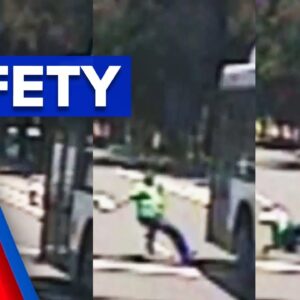Shocking bus vision prompts calls for more safety | 9 News Australia
