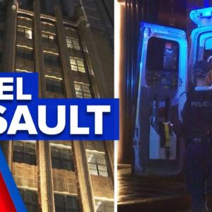 Woman brutally assaulted in five-star hotel | 9 News Australia