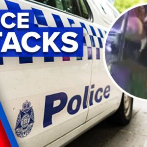Sydney officers in hospital after string of police attacks | 9 News Australia