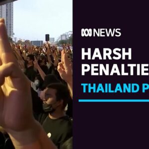 Thailand's protest leaders face lengthy prison sentences for allegedly insulting the King | ABC News
