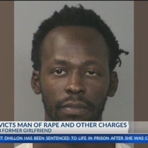 Man convicted of rape and other charges in sexual assault of ex-girlfriend
