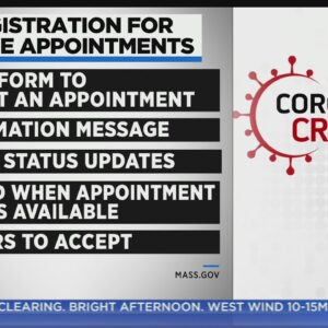 Anyone Can Now Preregister For A COVID Vaccine Appointment In Massachusetts