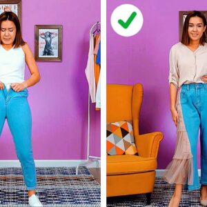 15 Easy Ways to Upgrade Your Old Clothes || Clothes Transformation Ideas For Stylish People!