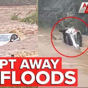 Real story behind video of car in flood waters | A Current Affair