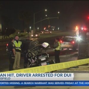 Pedestrian seriously injured in suspected DUI collision in South Bakersfield