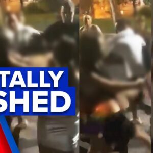 School girls brutally bashed on Mardi Gras | 9 News Australia