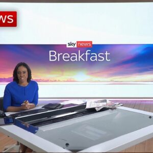 Sky News Breakfast: Myanmar's 'Tiananmen moment' and NHS pay row