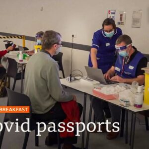 Coronavirus: Dozens of MPs criticise 'divisive' Covid passports @BBC News live 🔴 BBC