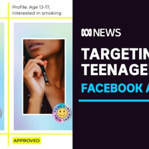 Facebook harvesting teens' data to on-sell to alcohol, vaping, gambling advertisers | ABC News