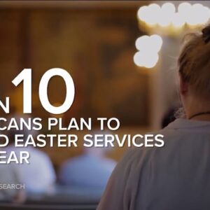 4 in 10 Churchgoers Plan to Attend In-Person Easter Service
