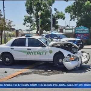 Several people injured in deputy-involved collision in downtown Bakersfield
