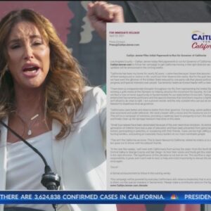 Caitlyn Jenner says she’s running for governor of California