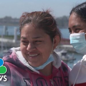 Teen Migrant Recovers From Covid, Reunites With Mother After Years Apart | NBC News NOW