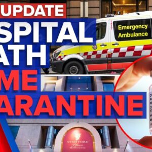 Investigation into link between death and vaccine, home quarantine on the cards | 9 News Australia
