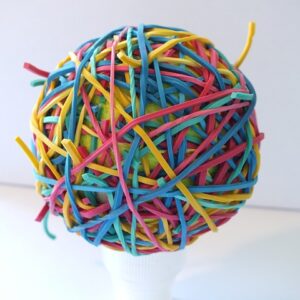 how to start a rubber band ball 3